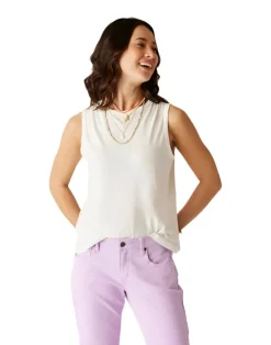 Tank Tops-Carve Designs Larisa Hemp Tank for Women (SALE)