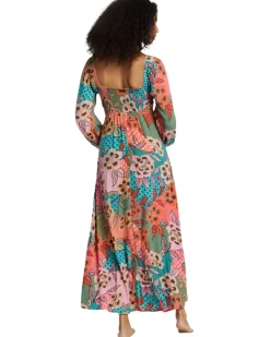 Dresses & Rompers-Billabong Last Call Maxi Dress for Women (SALE) Emerald Bay