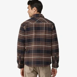 Shirts-Patagonia Lightweight Insulated Fjord Flannel Shirt for Men (SALE)