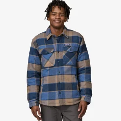 Shirts-Patagonia Lightweight Insulated Fjord Flannel Shirt for Men (SALE)