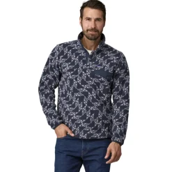 Casual|Fleece-Patagonia Lightweight Synchilla Snap-T Fleece Pullover for Men (SALE)