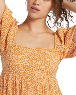 Dresses & Rompers-Billabong Lil Dreamer Dress for Women (SALE) Light Sorbet