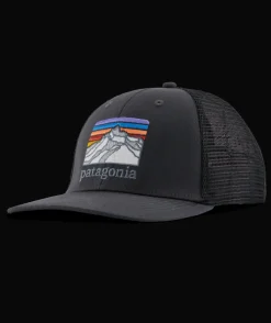 Head & Neckwear|Head & Neckwear-Patagonia Line Logo Ridge LoPro Trucker Hat