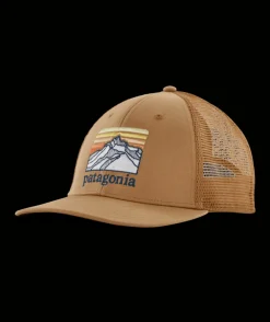 Head & Neckwear|Head & Neckwear-Patagonia Line Logo Ridge LoPro Trucker Hat