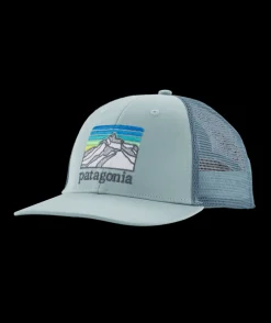 Head & Neckwear|Head & Neckwear-Patagonia Line Logo Ridge LoPro Trucker Hat