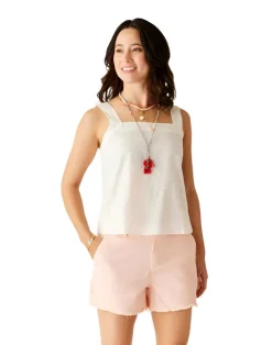 Shirts-Carve Designs Liv Eyelet Top for Women (FINAL SALE)