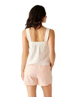 Shirts-Carve Designs Liv Eyelet Top for Women (FINAL SALE)