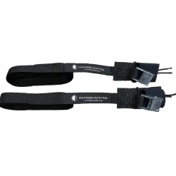 Car Racks & Pads-Half-Moon Outfitters Logo Loop Tie Down Straps Black