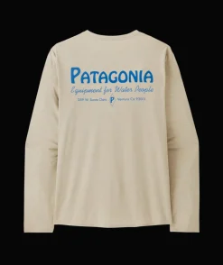 Performance-Patagonia Long Sleeved Capilene Cool Daily Graphic Shirt for Men