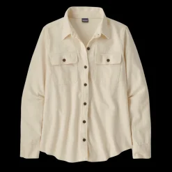 Shirts-Patagonia Long Sleeved Organic Cotton Midweight Fjord Flannel Shirt for Women (SALE)