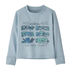Baselayers & Underwear-Patagonia Long-Sleeved Capilene Silkweight T-Shirt for Babies (SALE) How To Heal Jr: Steam Blue