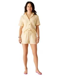 Shirts-Carve Designs Luca Linen Shirt for Women (SALE)