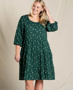 Dresses & Rompers-Toadu0026Co Manzana Tiered Long Sleeve Dress for Women (SALE)