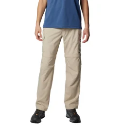 Pants-Columbia Men's Silver Ridge Utility Convertible Pants Fossil
