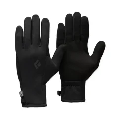 Gloves|Gloves-Black Diamond Equipment Midweight Screentap Liner Gloves Black