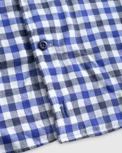 Shirts-Johnnie-O Millbank Tucked Cotton Blend Button Up Shirt for Men (SALE) Wake