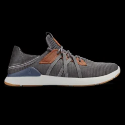 Shoes-Olukai Mio Li Sneakers for Men Pavement/ Vintage Indigo