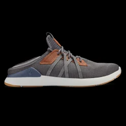 Shoes-Olukai Mio Li Sneakers for Men Pavement/ Vintage Indigo