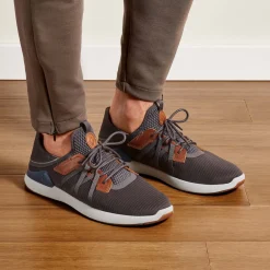Shoes-Olukai Mio Li Sneakers for Men Pavement/ Vintage Indigo