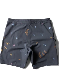 Swimwear|Shorts-Vissla Miyashiro Island Stargazer 18.5" Boardshort (SALE)