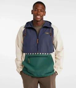 Rain & Snow Wear-L.L.Bean Mountain Classic Anorak, Multi-Color for Men