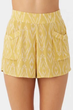 Shorts-O'Neill Neils Isabella Ikat Shorts for Women (SALE) Mimosa