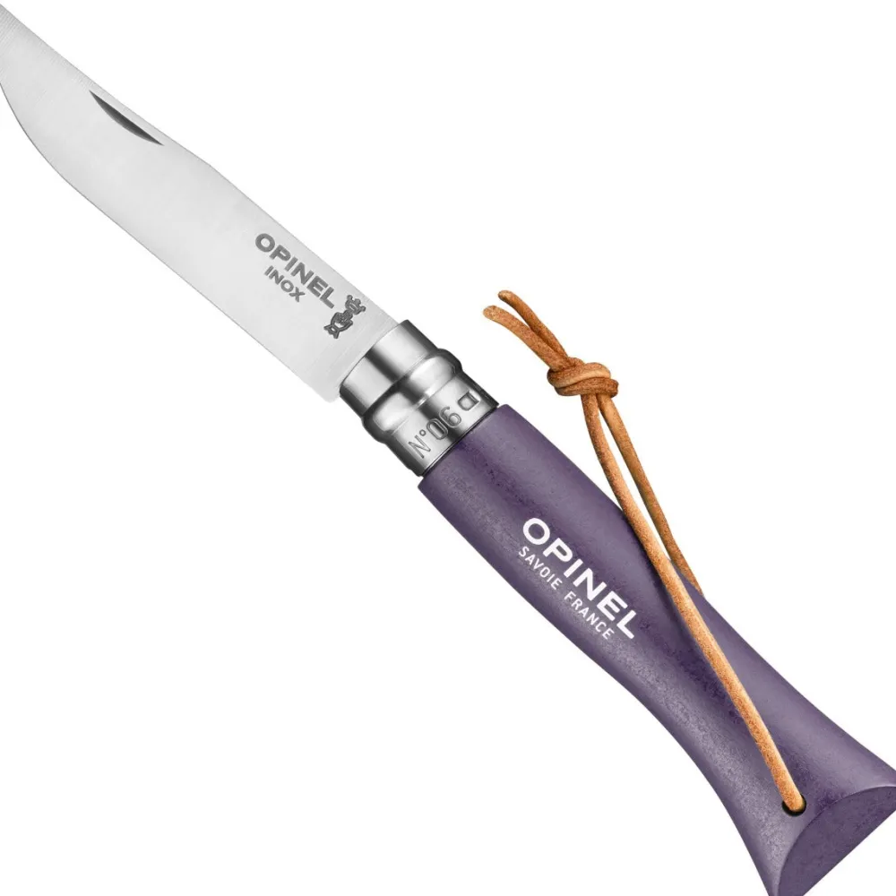 Health & Safety-Opinel No.06 Stainless Steel Colorama Folding Knife