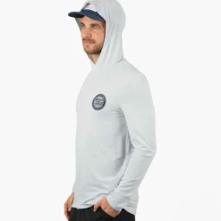 Shirts-AFTCO Ocean Bound Hooded Performance Shirt for Men
