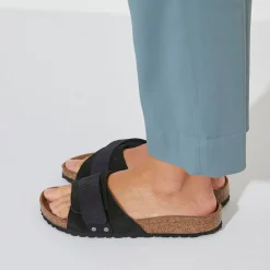 Sandals-Birkenstock Oita Suede Leather Sandals for Women