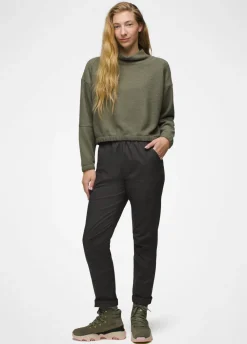 Sweaters & Hoodies|Shirts-Prana Olivia Long Sleeve for Women SALE) Rye Green