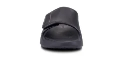 Sandals-Oofos Ooahh Sport Flex Sandal for Men Black