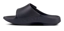 Sandals-Oofos Ooahh Sport Flex Sandal for Men Black