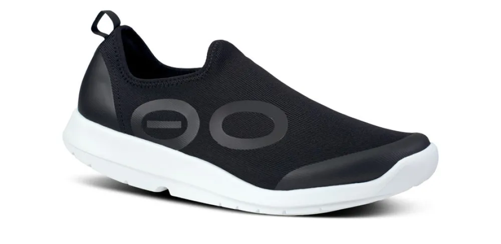 Shoes-Oofos Oomg Sport Low Shoe for Men (SALE) White & Black