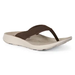 Sandals-Tread Labs Orleans Leather Sandal for Men Havana