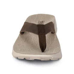 Sandals-Tread Labs Orleans Leather Sandal for Men Havana