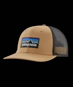 Head & Neckwear|Head & Neckwear-Patagonia P-6 Logo Trucker Hat