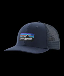 Head & Neckwear|Head & Neckwear-Patagonia P-6 Logo Trucker Hat