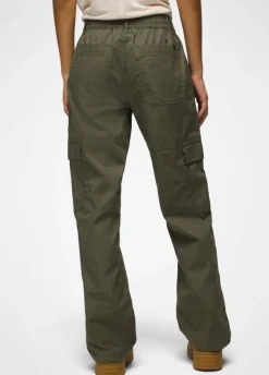 Pants-Prana Palisades Ripstop Utility Pants for Women Rye Green