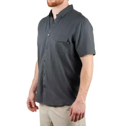Shirts-AFTCO Palomar Short Sleeve Vented Fishing Shirt for Men