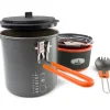 Cookware-GSI Outdoors PINNACLE SOLOIST II, ONE-PERSON COOKSET