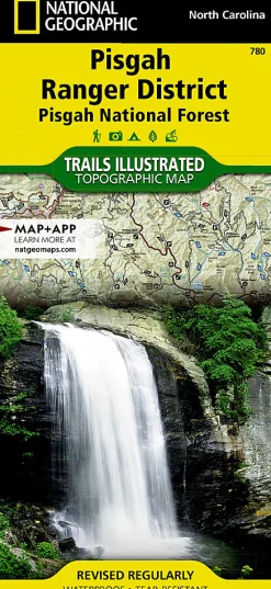 Literature-Trails Illustrated Pisgah National Forest Map None