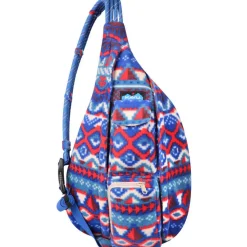 Daypacks|Bags & Wallets-KAVU Polar Sling Bag (SALE) 8-Bit Knit