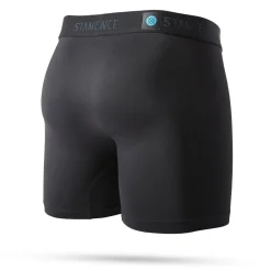 Baselayers & Underwear-Stance Purer 6in Boxer Briefs with Wholester for Men (SALE) Black