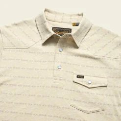 Shirts-Half-Moon Outfitters Ranchero Jacquard Polo for Men (SALE)