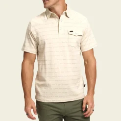 Shirts-Half-Moon Outfitters Ranchero Jacquard Polo for Men (SALE)