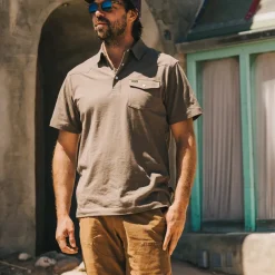 Shirts-Howler Brothers Ranchero Polo for Men (SALE)