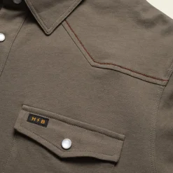 Shirts-Howler Brothers Ranchero Polo for Men (SALE)