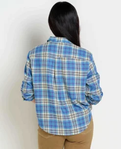 Shirts-Toadu0026Co Re-Form Flannel Boxy Shirt for Women
