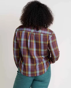 Shirts-Toadu0026Co Re-Form Flannel Boxy Shirt for Women
