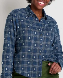 Shirts-Toadu0026Co Re-Form Flannel Boxy Shirt for Women